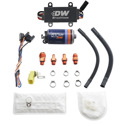 Bomba de Combustible DeatschWerks DW810 810 LPH + Kit Instalación C105