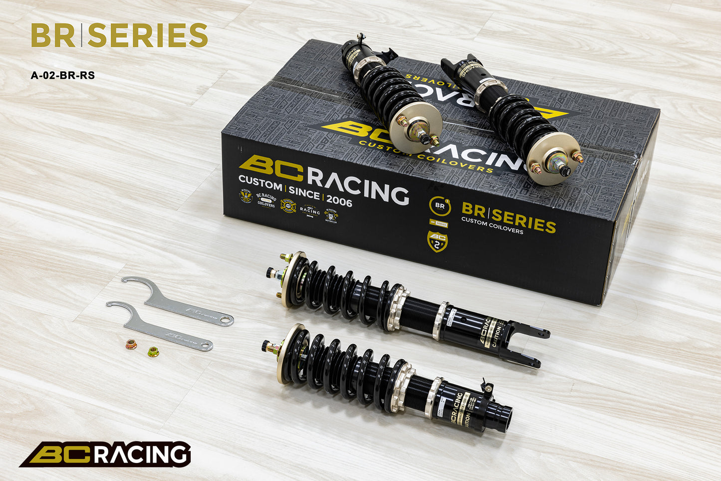 Suspensión de Rosca BC Racing A-02-BR-RS Honda Civic EG6/EH/EJ1/MC2 92-95 (Horquilla Trasera) - Imagen 3