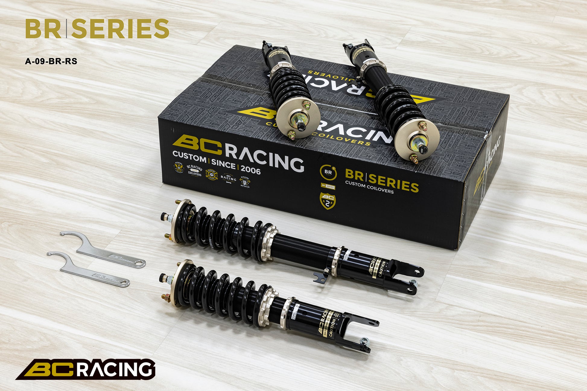 Suspensión de Muelles Helicoidales BC Racing BR-RS para Honda S2000 AP1/AP2 2000-2009