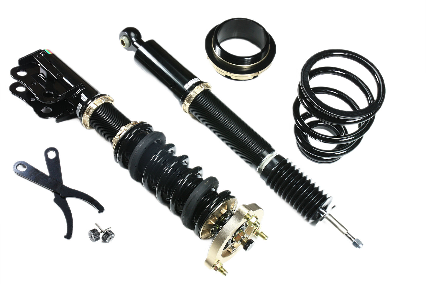 Suspensión de Muelles Helicoidales BC Racing A-21-BR-RA para Honda Civic Type-R FD2 2006-2010