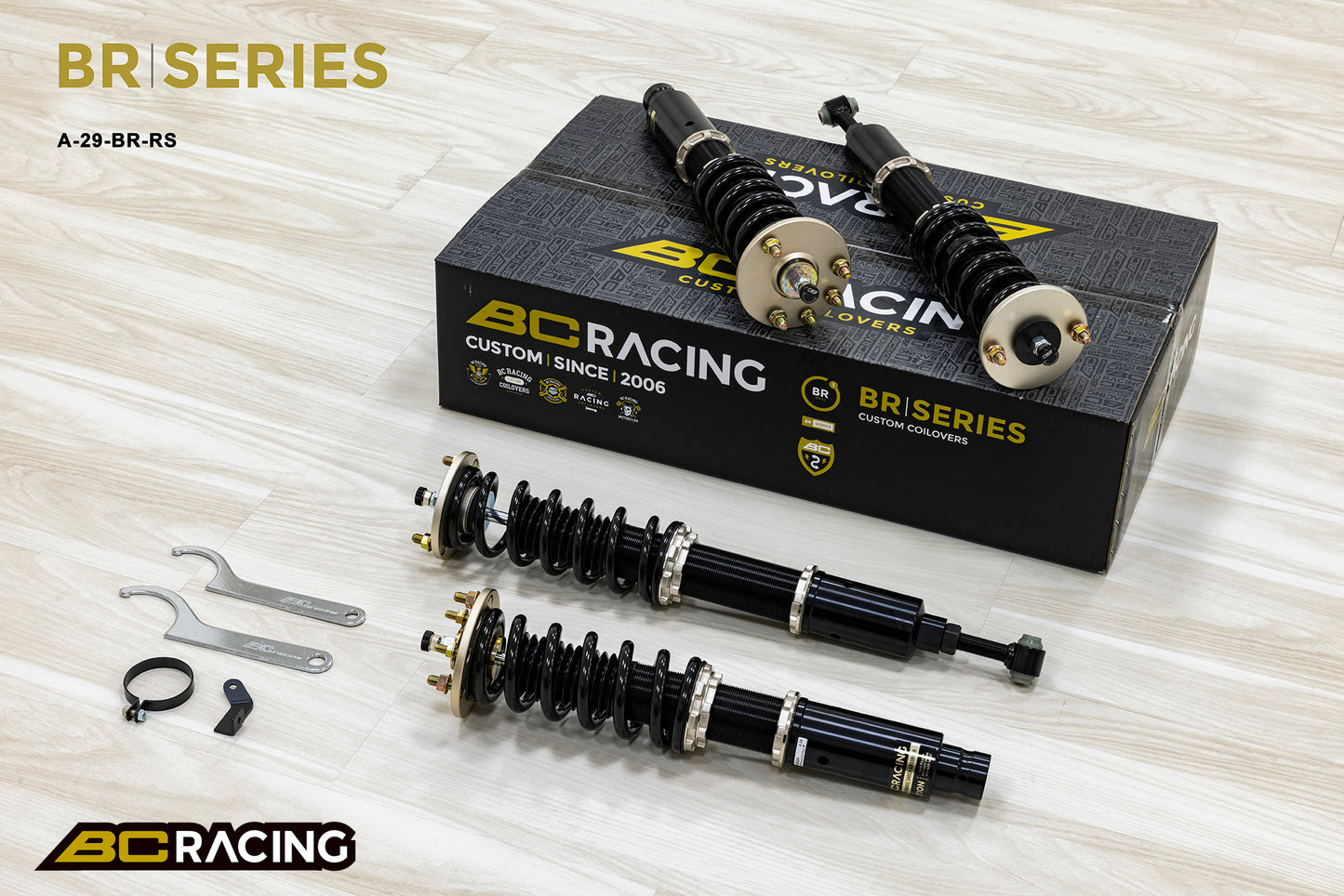 Suspensiones Roscadas BC Racing BR RS para Honda Accord CL7/CL9 2003-2007