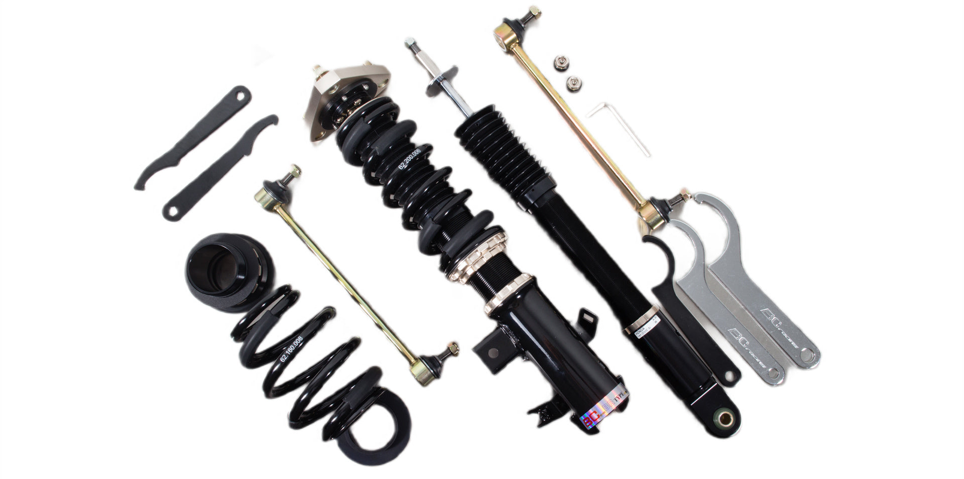 Suspensión de Muelles Helicoidales BC Racing A-97-BR-RA Honda Civic SI (USDM) 2014-2015 - Imagen 2