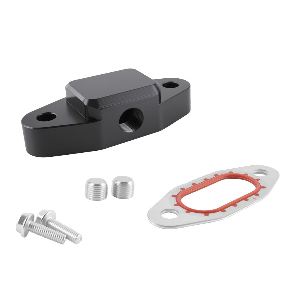 Placa Block-Off Radiador Aceite 1/8NPT FMIC.EU Gen III IV LS1 LS2 LS3 LS6 - Imagen 2