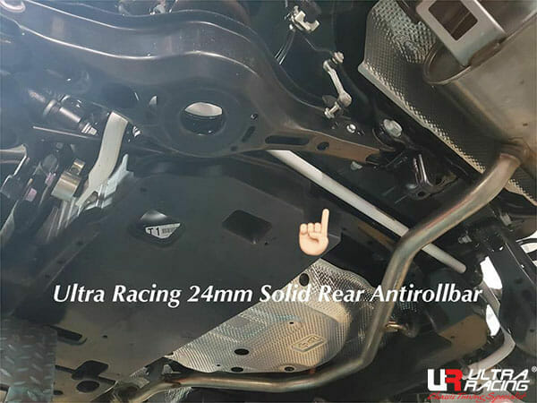 Barra Estabilizadora Trasera 24mm Ultra Racing Toyota C-HR (AX-10) 1.2T/1.8 2WD 18+