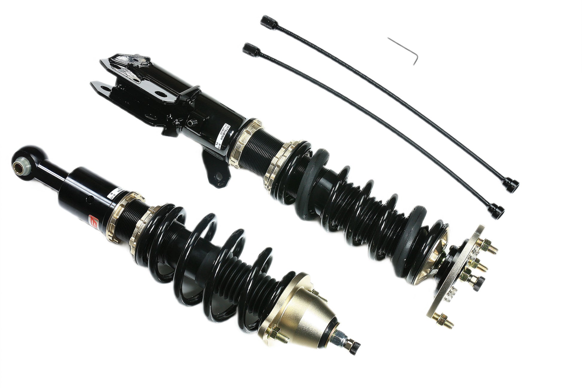 Suspensión de Muelles Rosca BC Racing B-19-BR-RA para Mitsubishi Lancer CY4A/CY3A 2007-2017 - Imagen 3