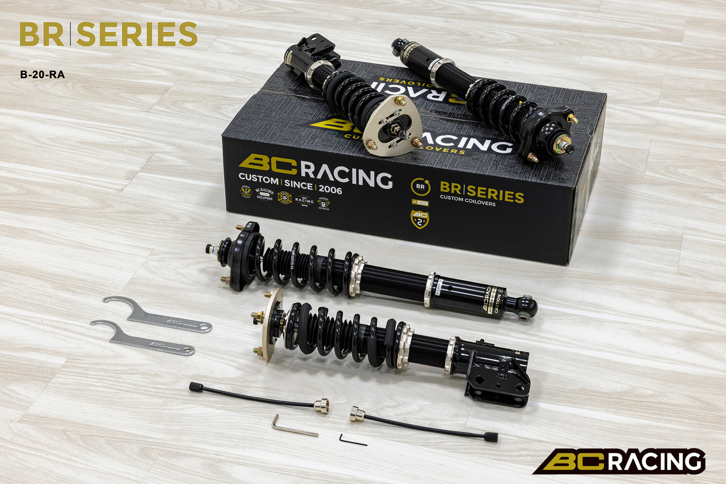Suspensión de Muelles BC Racing B-20-BR-RA para Mitsubishi EVO X CZ4A 2007-2016 - Imagen 3