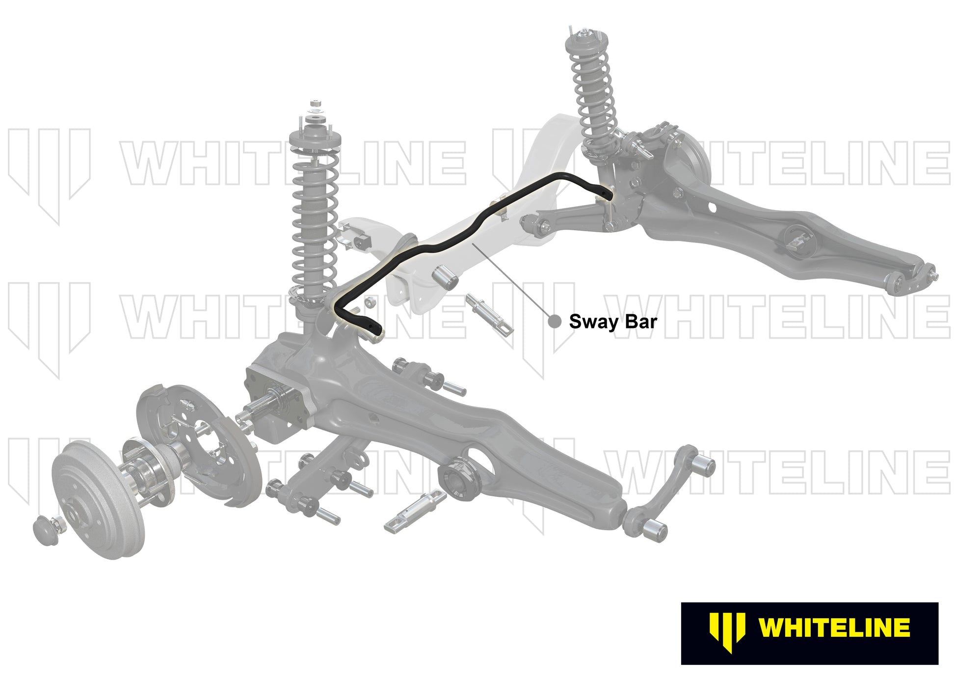 Barra Estabilizadora Whiteline 24mm Ajustable 2 Puntos para Mini F55 F56 F57 2013+ BMR74Z - Imagen 3