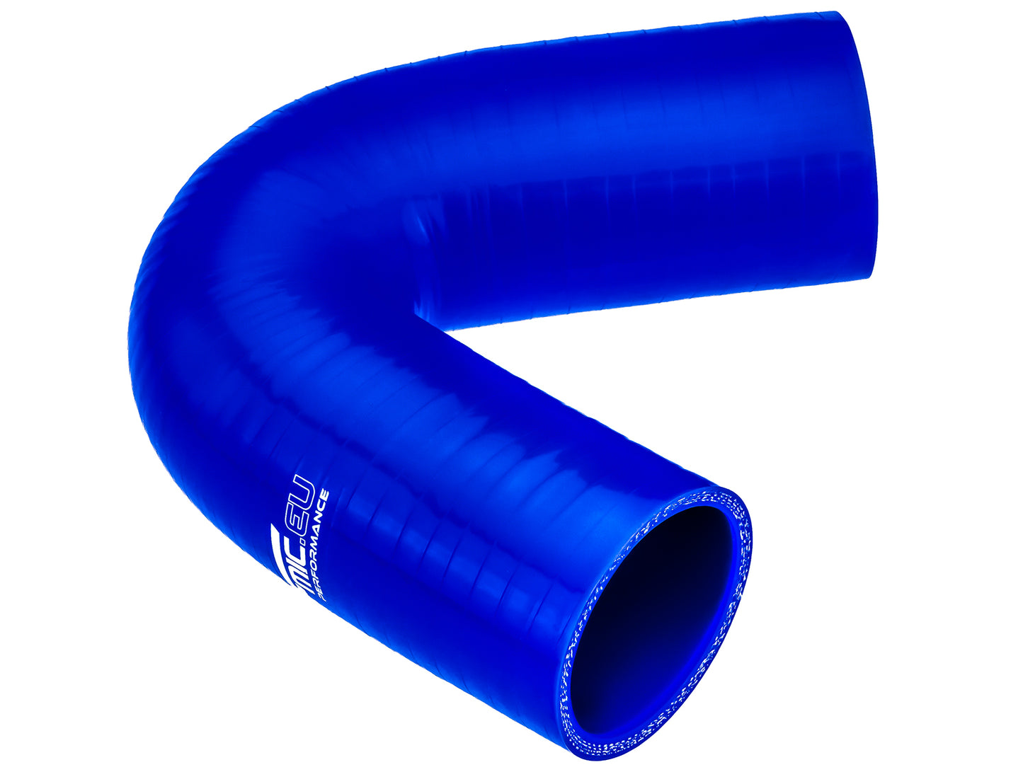 Codo de Silicona 135° 57mm Azul