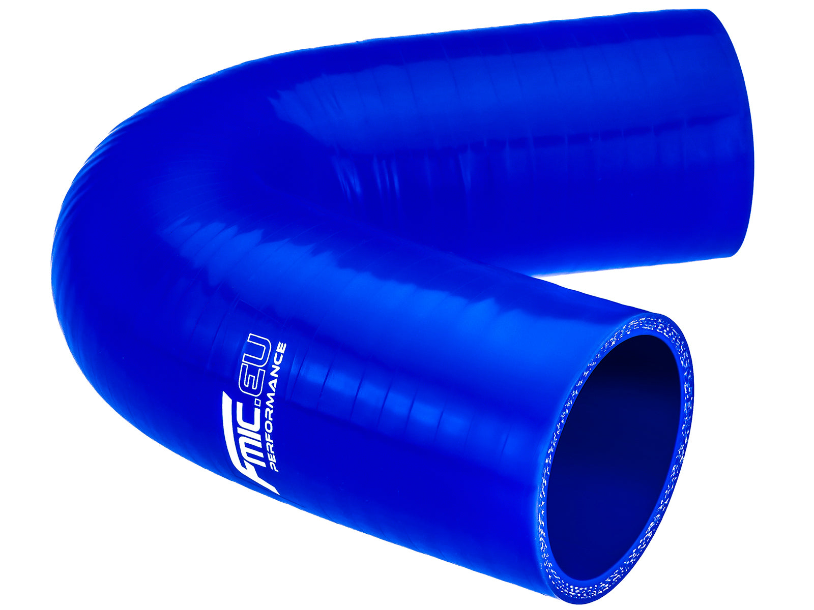 Codo de Silicona 135° 57mm Azul - Imagen 3