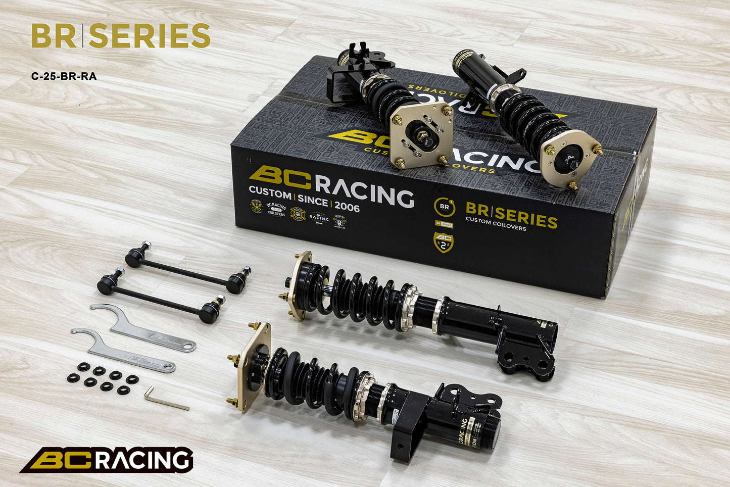 Suspensión de Rosca BC Racing C-25-BR-RA Toyota MR2 AW11 (1984-1989) - Imagen 2