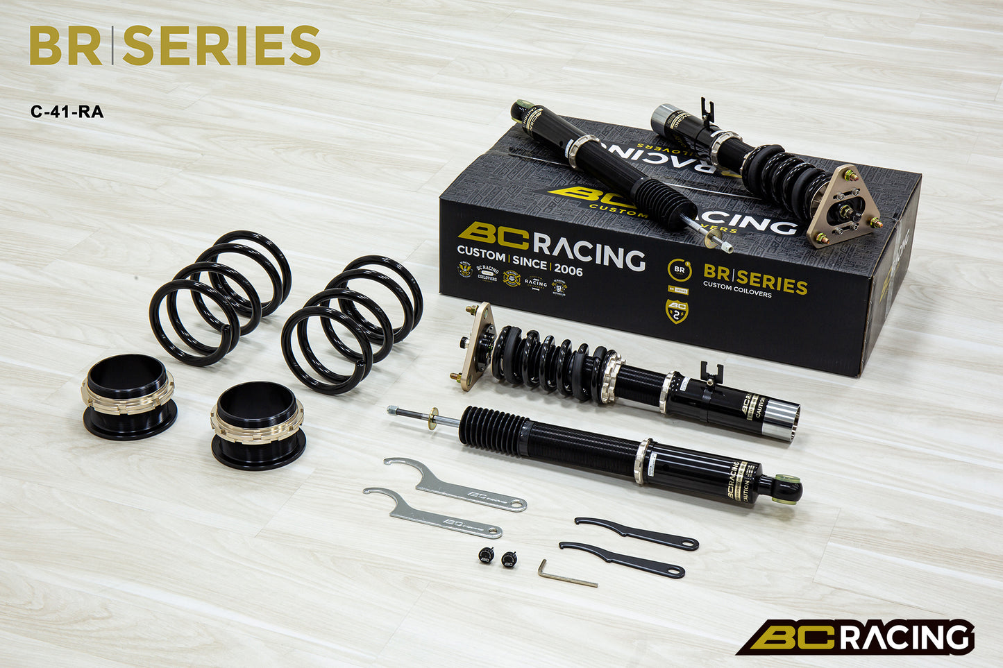 Suspensión de Muelles Helicoidales BC Racing C-41-BR-RA para Toyota Cressida MX73 1985-1988 (Soldadura) - Imagen 3
