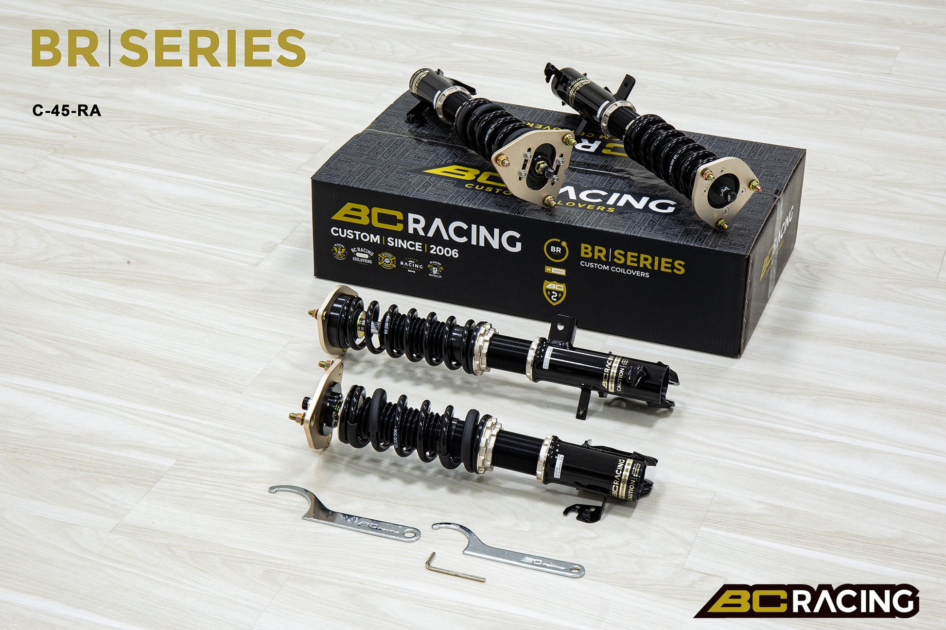Suspensión de Muelles Helicoidales BC Racing BR-RA para Toyota Caldina ST215 1997-2002 - Imagen 4