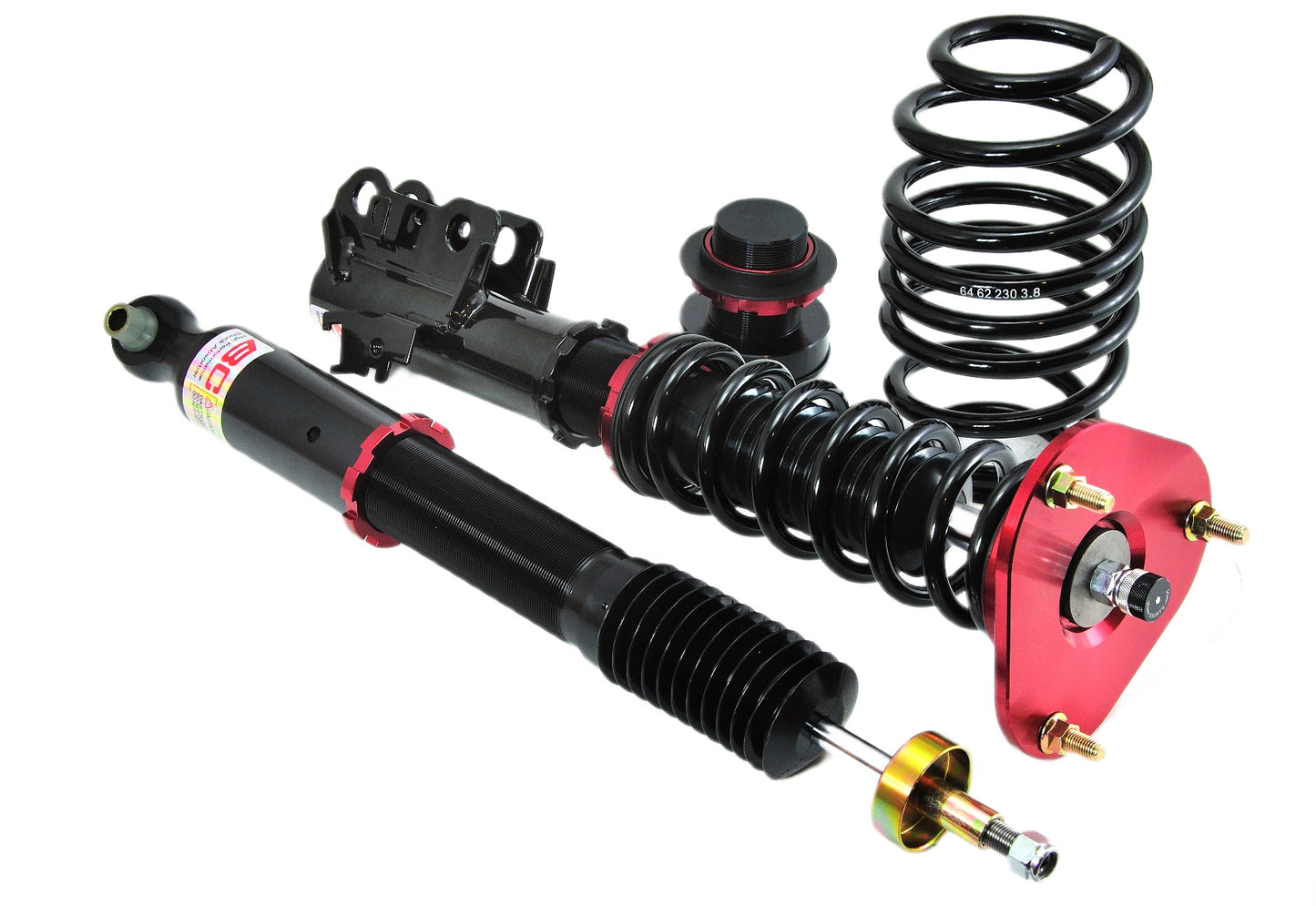 Suspensión de Muelles Helicoidales BC Racing C-81-V1-VM Toyota Prius A ZVW40W/ZVW41W 2011+