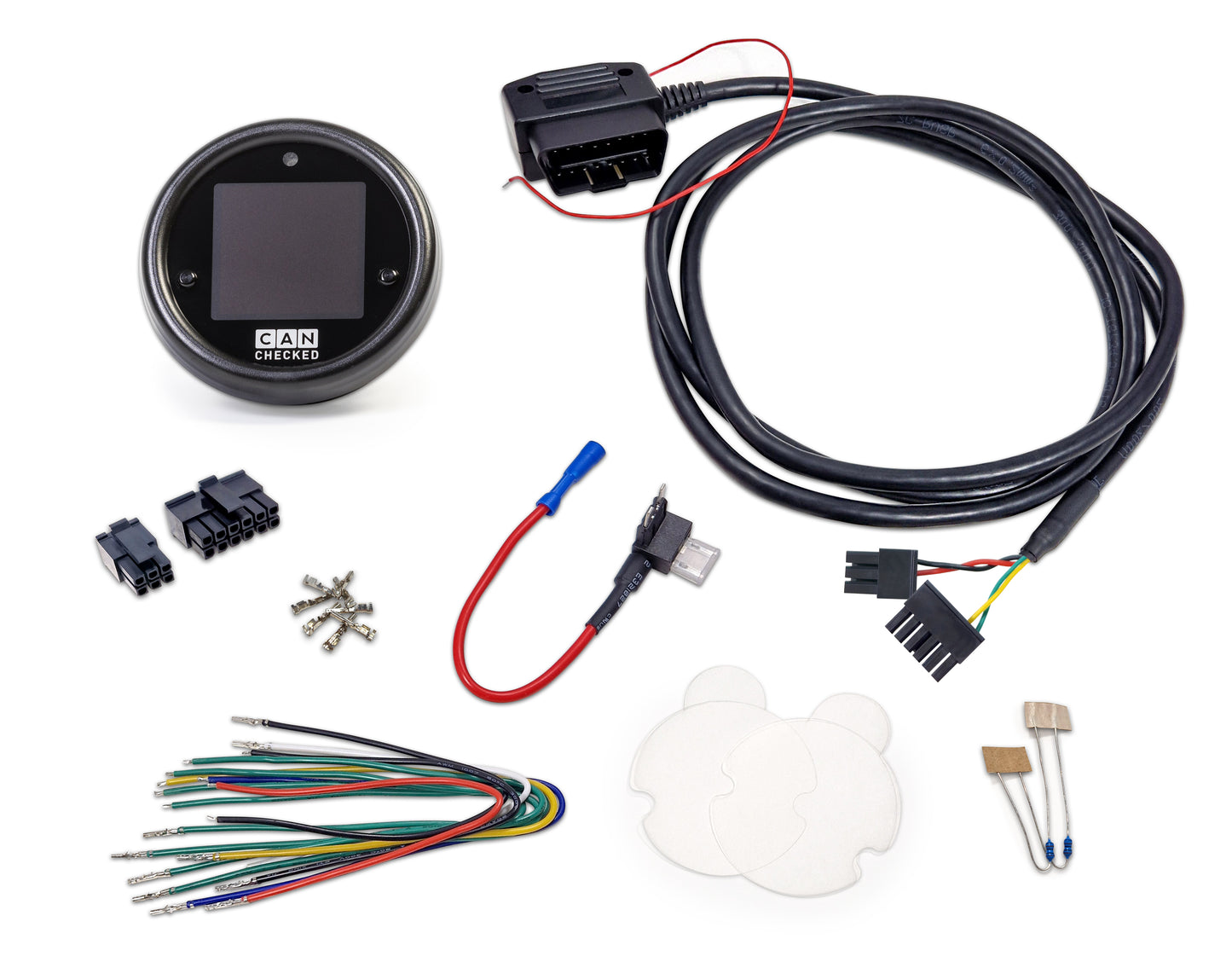 CANchecked MFD15 Gen2 con Cable OBD2, Display Multifunción Universal - Imagen 5