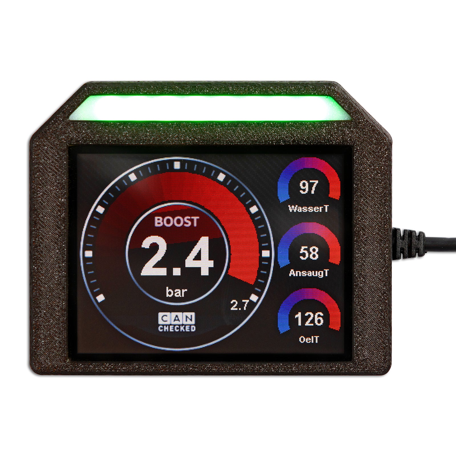 CANchecked MFD32S Gen2 Display Multifunción Universal - Imagen 3