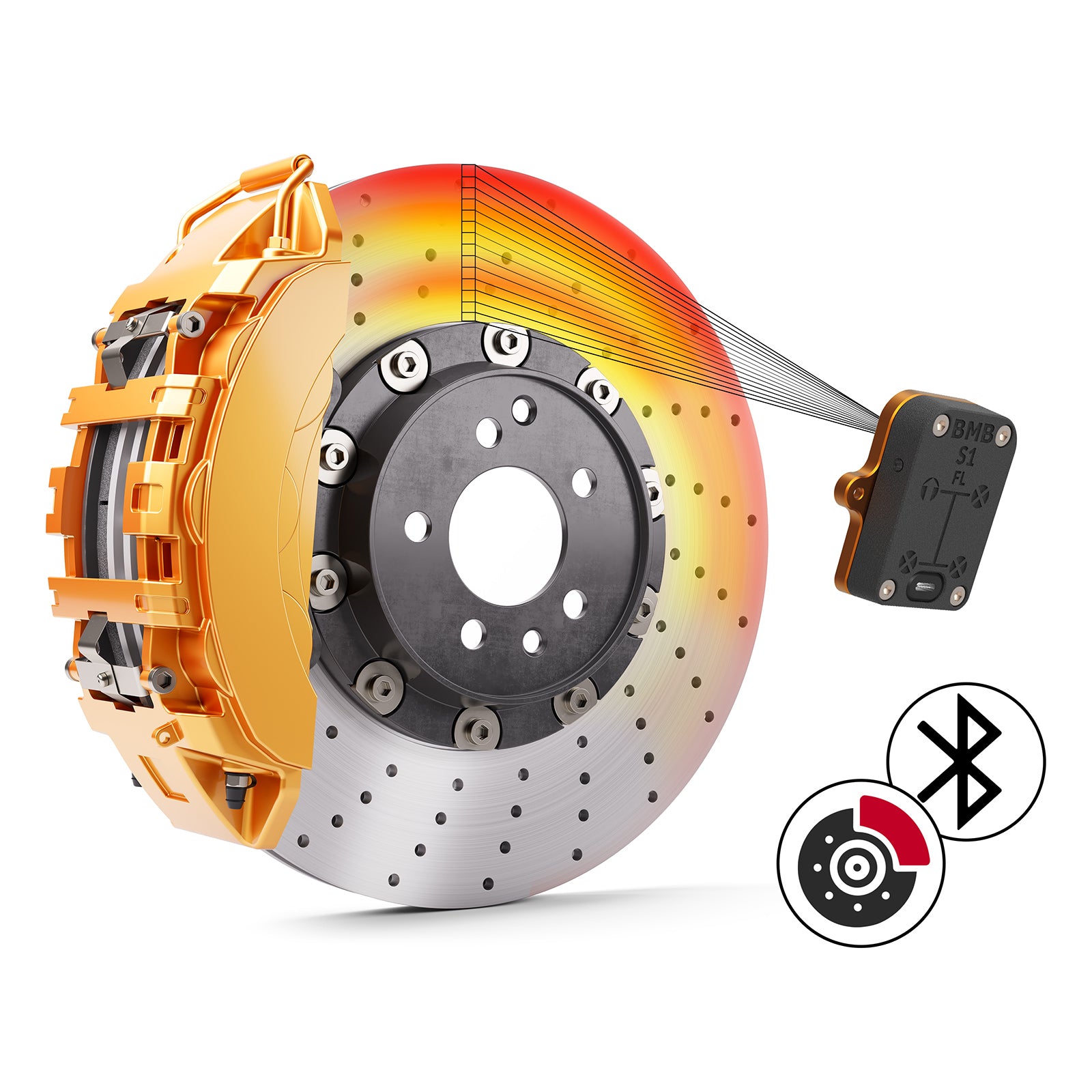 CANchecked BMB04 - Monitorización Freno/Temp - Bluetooth - Imagen 5