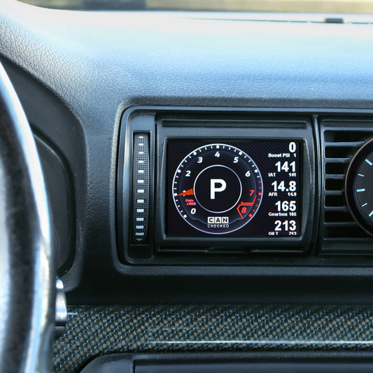 Display CANchecked MFD28 Gen2 para Audi A4 B5 LHD/RHD 1994-2001