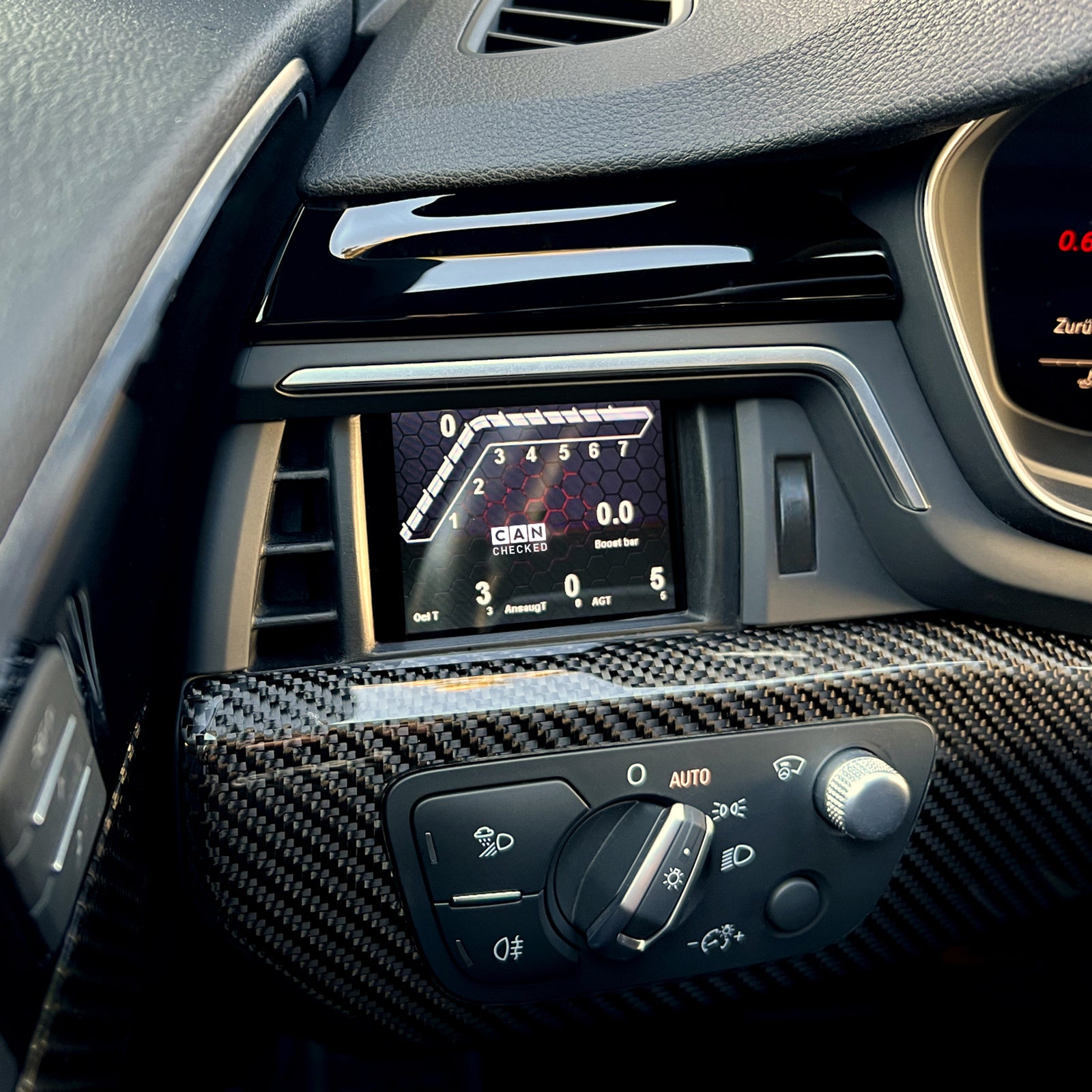 Pantalla Multifunción CANchecked MFD28 GEN 2 Audi A4 B9 S4 RS4 A5 S5 RS5 F5 F4 2015 - - Imagen 2