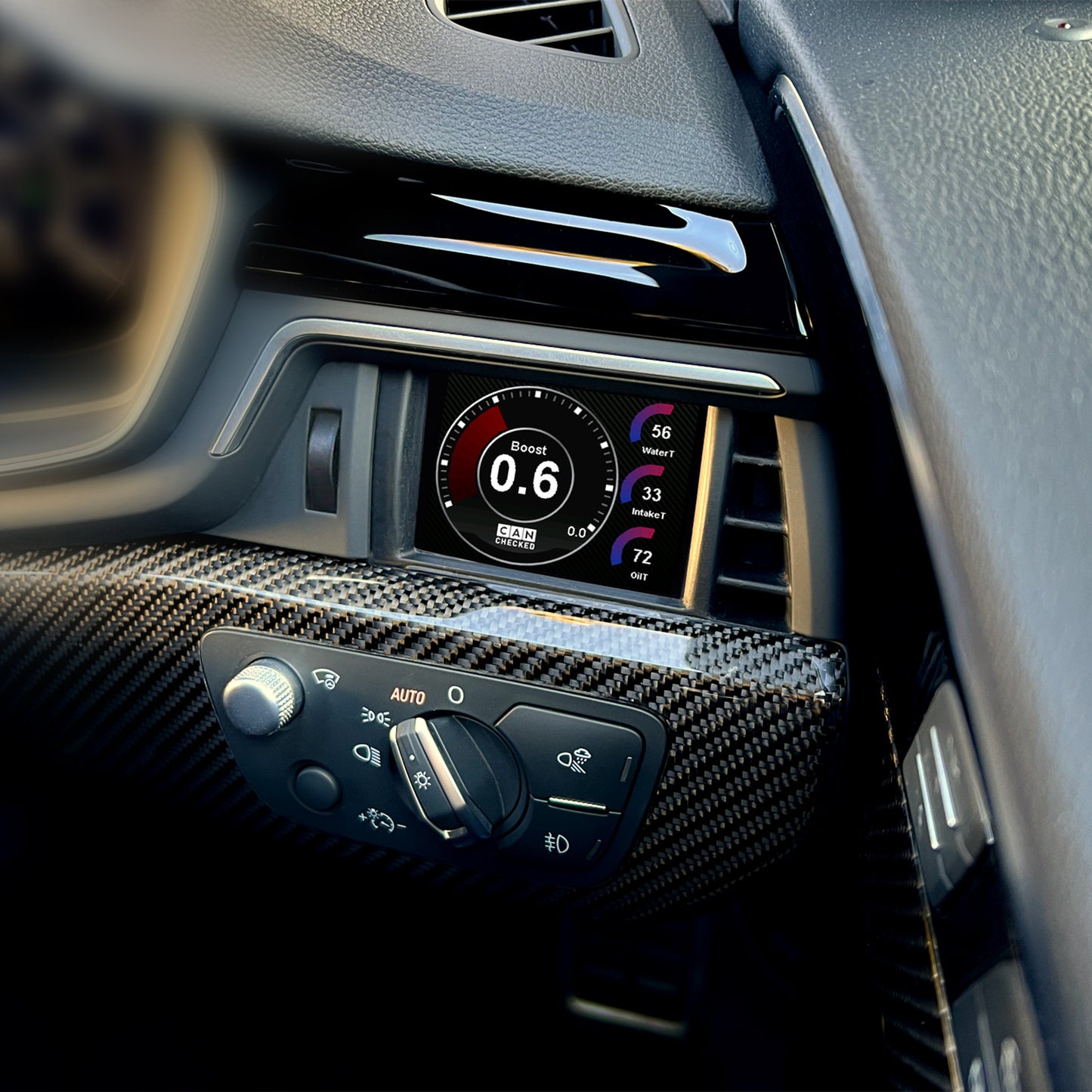 Display CANchecked 2.8" MFD28 GEN 2 para Audi A4 / A5 RHD
