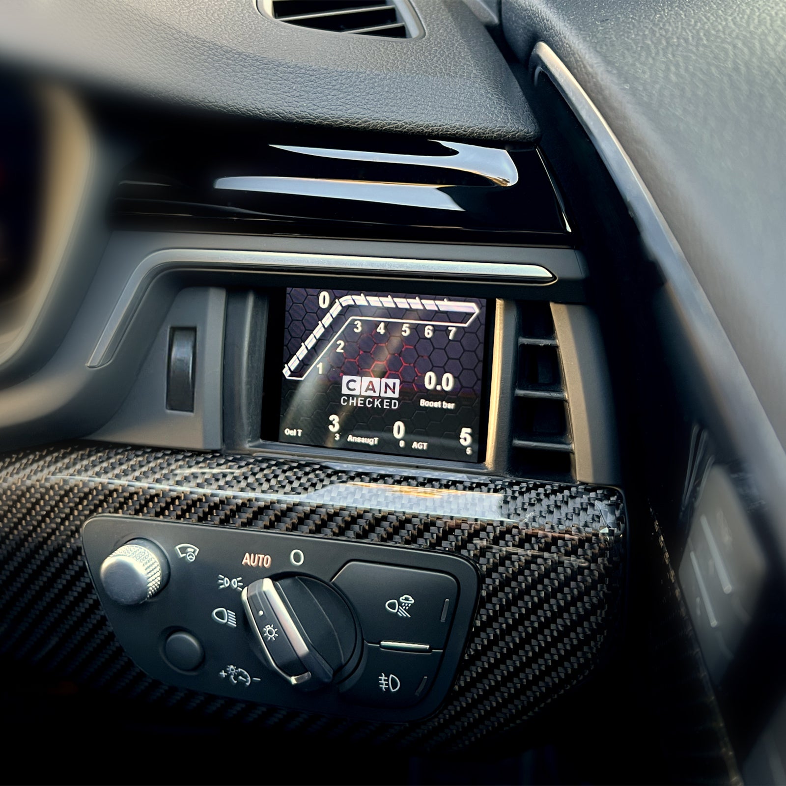Display CANchecked 2.8" MFD28 GEN 2 para Audi A4 / A5 RHD - Imagen 4