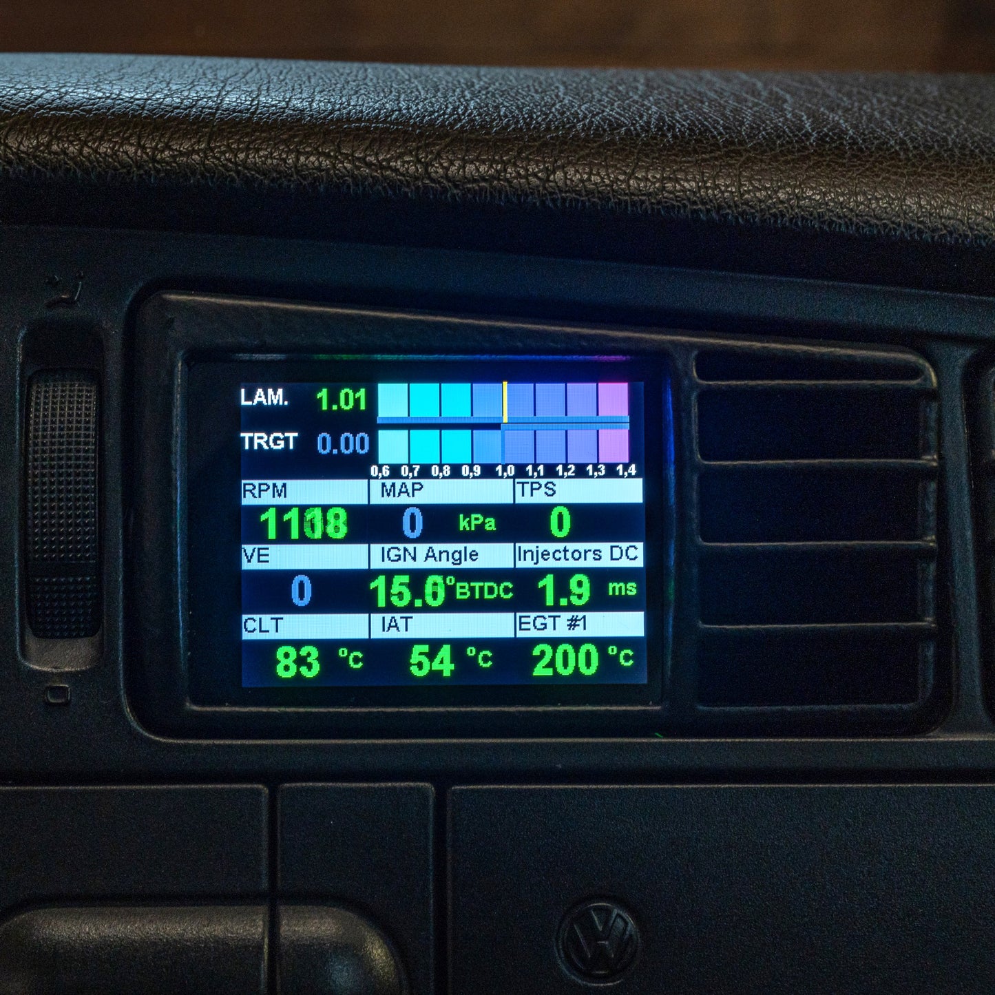 Display CANchecked MFD28 Gen2 para VW Golf MK3 (Typ 1H) LHD 1991-1998 - Imagen 3