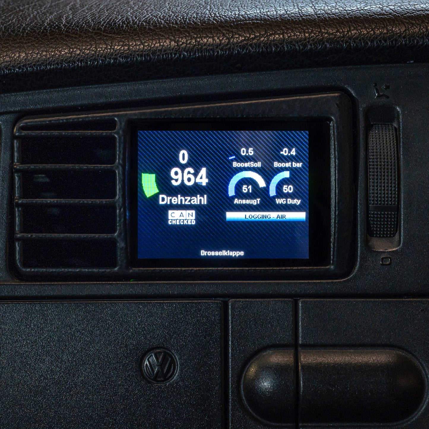 Display CANchecked MFD28 Gen2 para VW Golf MK3 (Typ 1H) RHD 1991-1998 - Imagen 8