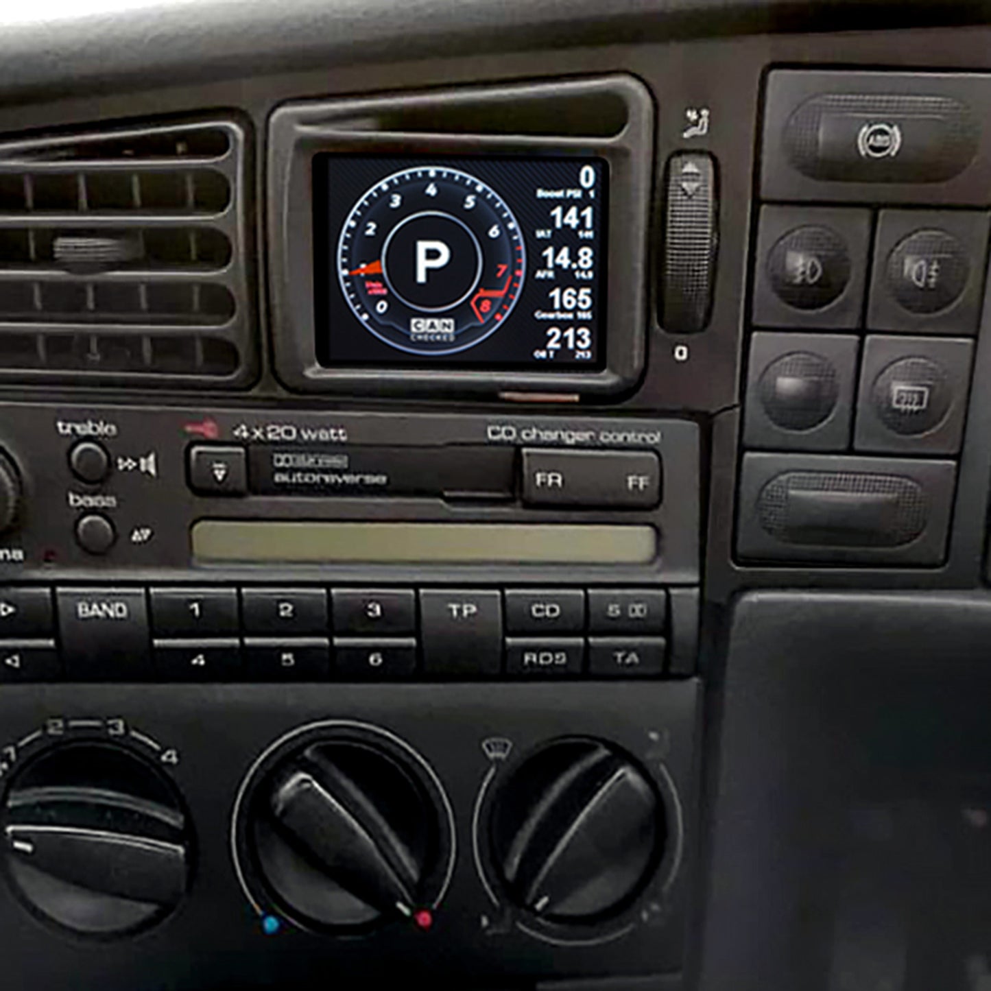 Display CANchecked MFD28 Gen2 para VW Corrado FL RHD 1991-1995 - Imagen 2