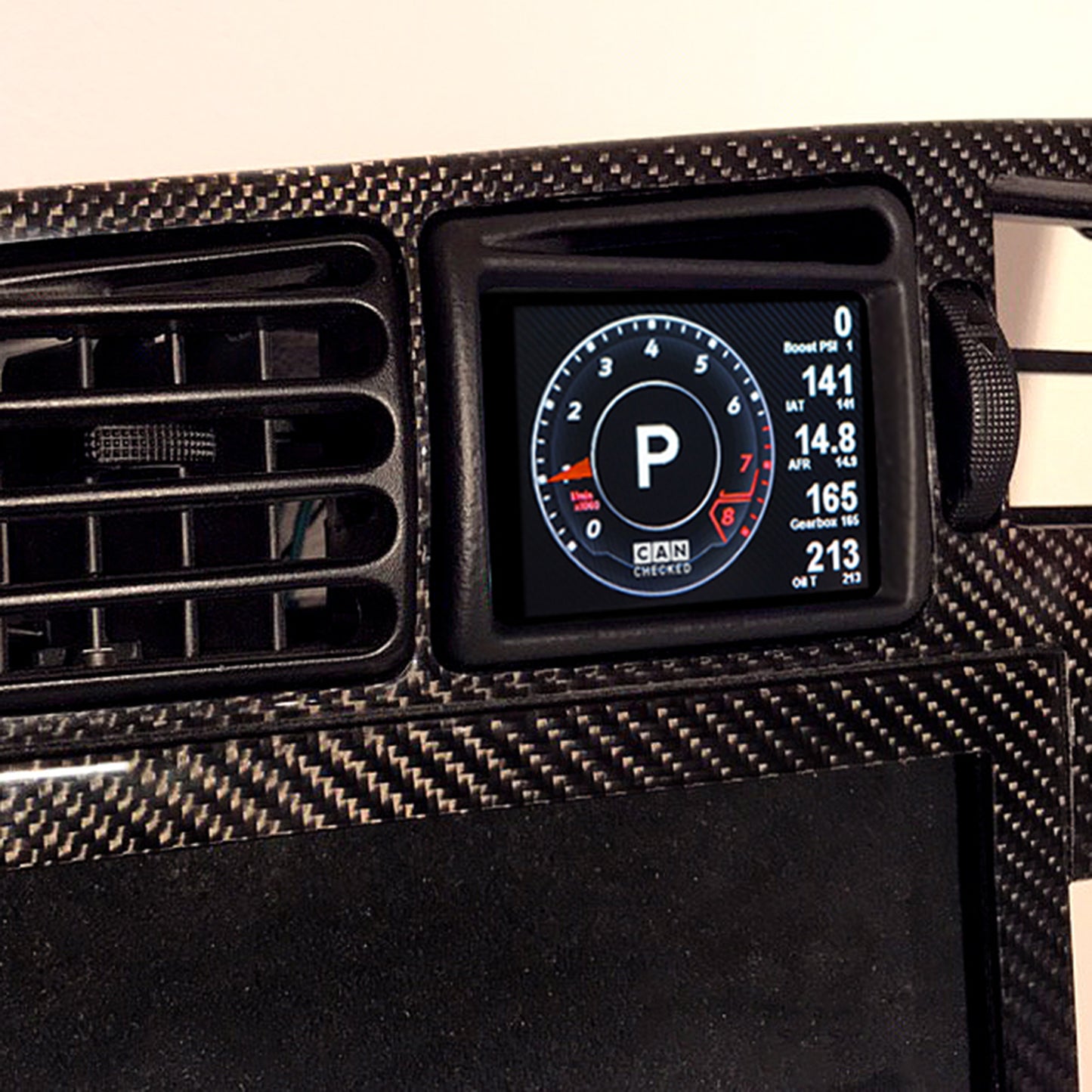Display CANchecked MFD28 Gen2 para VW Corrado FL RHD 1991-1995