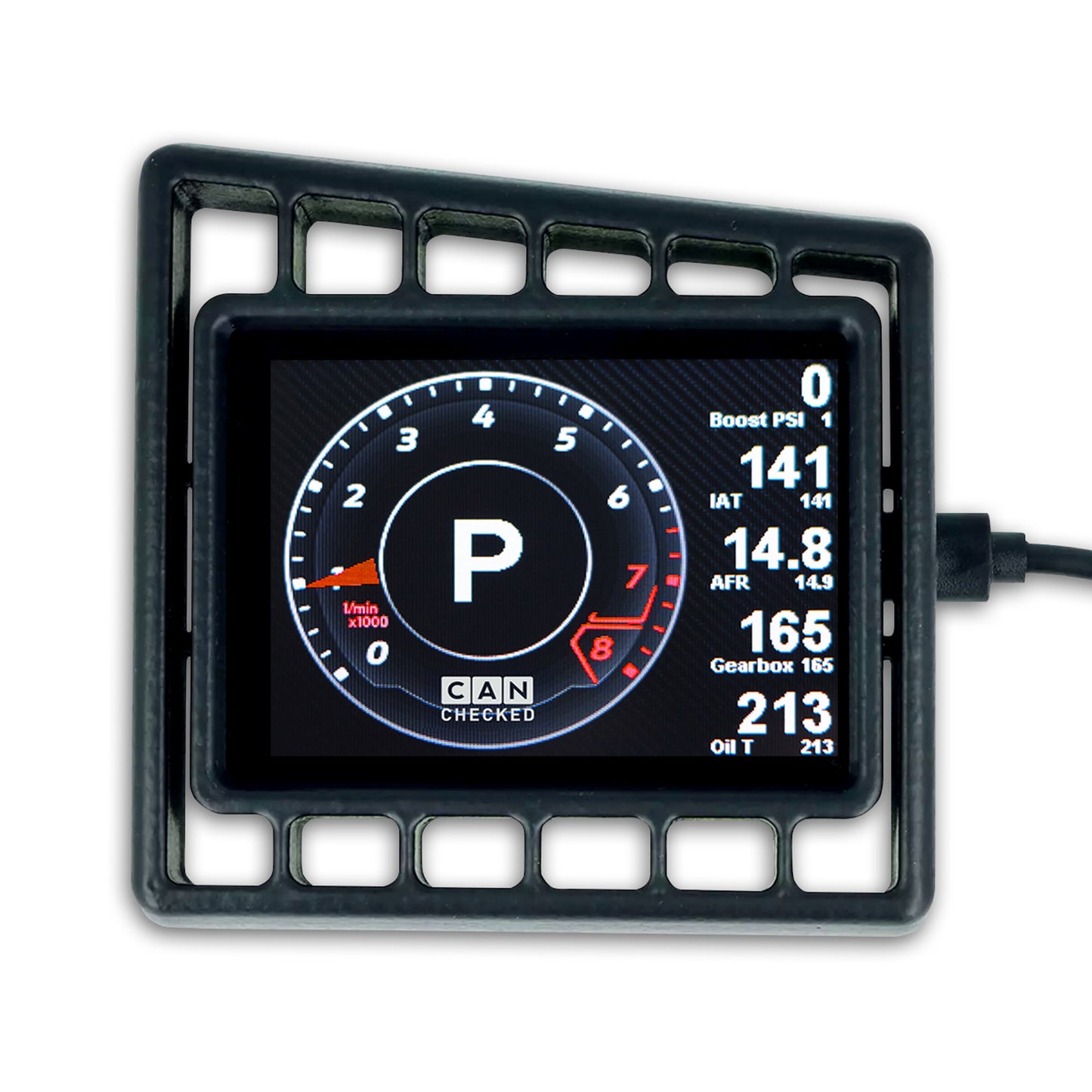 Display CANchecked MFD28 Gen2 para VW Corrado vFL LHD 1988-1991