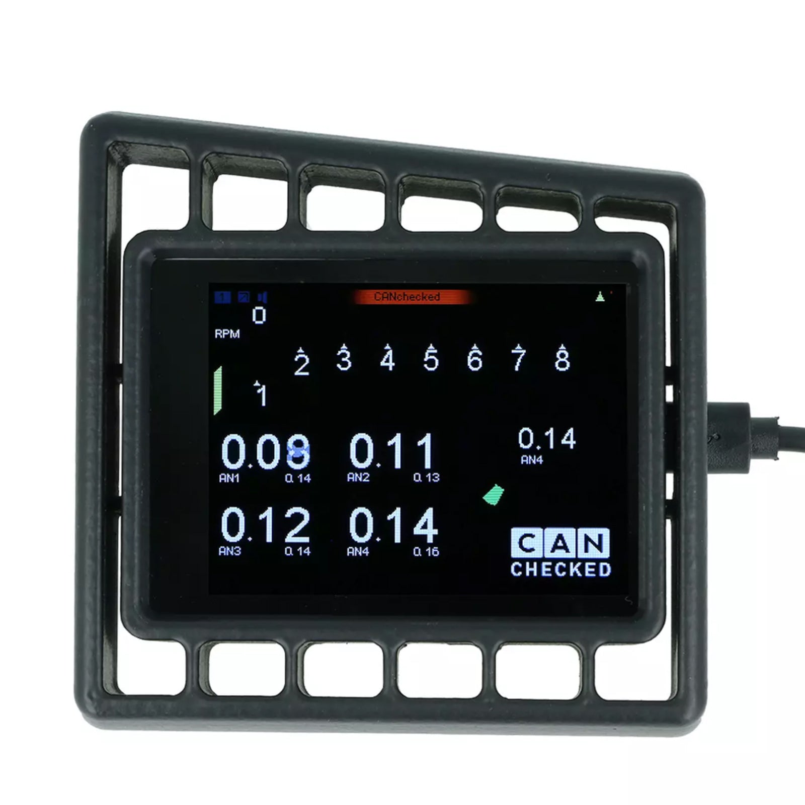 Display CANchecked MFD28 Gen2 para VW Corrado vFL LHD 1988-1991 - Imagen 3