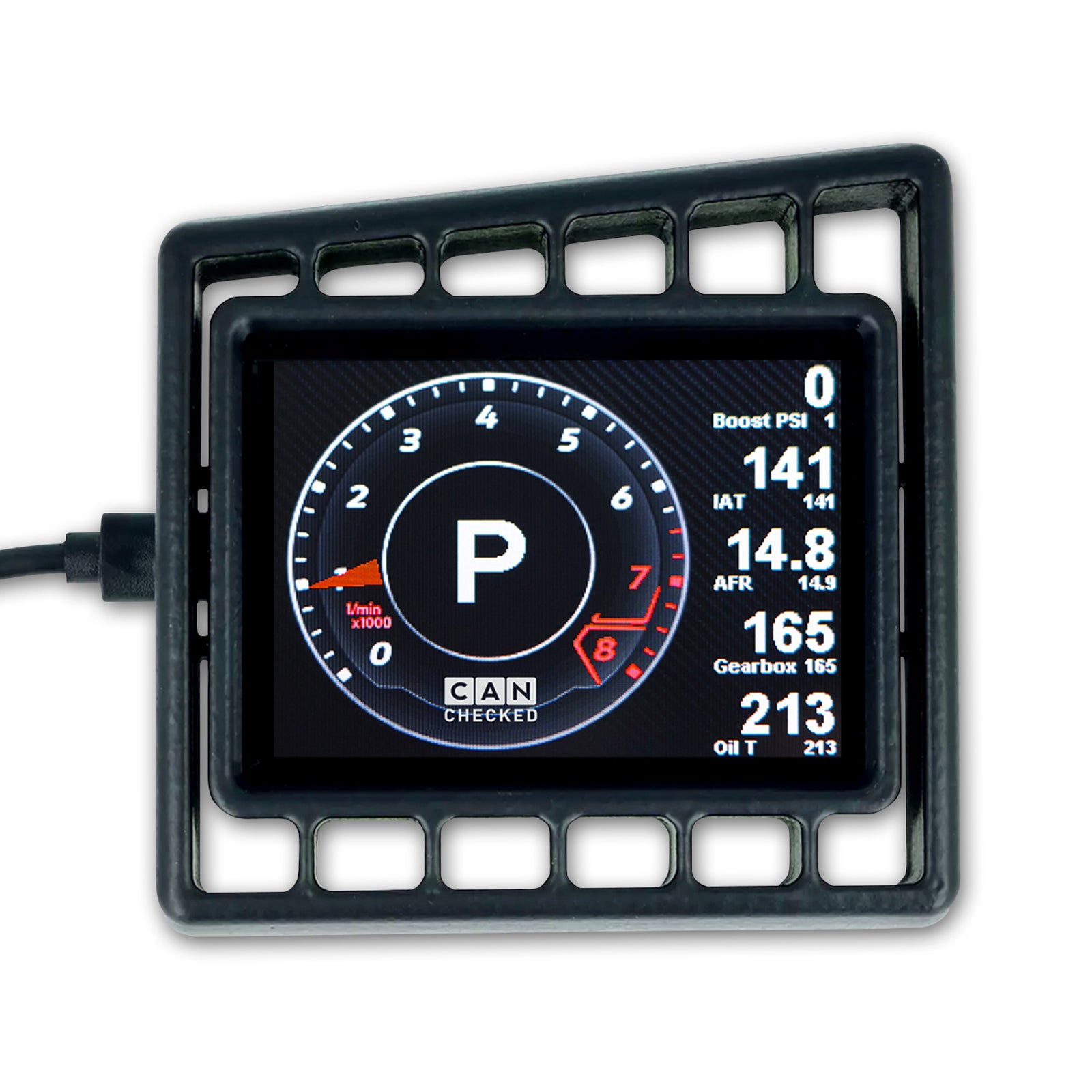 Display CANchecked MFD28 Gen2 para VW Corrado vFL RHD 1988-1991 - Imagen 2