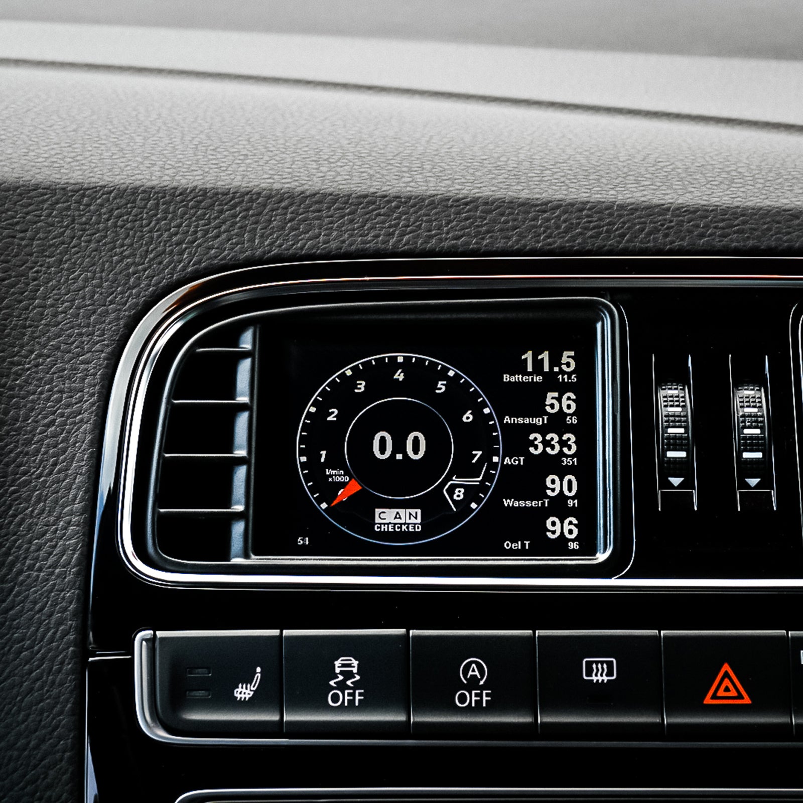 Display CANchecked MFD32 Gen2 para VW Polo MK5 6R/6C (incl WRC) LHD 2009-2017 - Imagen 3
