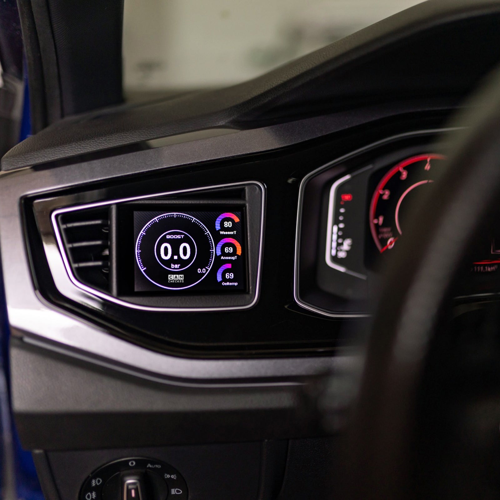 Display CANchecked MFD32 Gen2 Para VW Polo MK6 (Typ AW) LHD 2017+ - Imagen 5