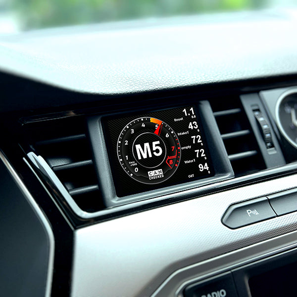 Display CANchecked MFD32 Gen2 para VW Arteon I 08-16 Passat B8 2014+ LHD - Imagen 2