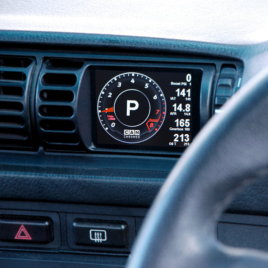 CANchecked Display MFD28 Gen 2 Para BMW Serie 3 E30 RHD