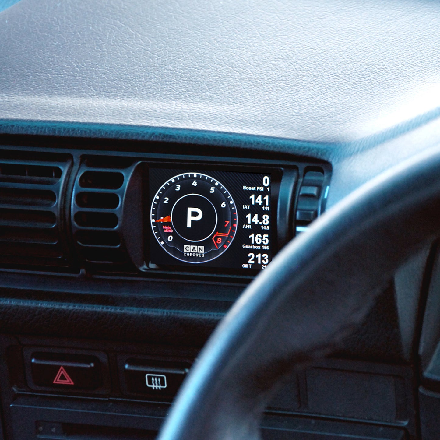 CANchecked Display MFD28 Gen 2 Para BMW Serie 3 E30 RHD - Imagen 3