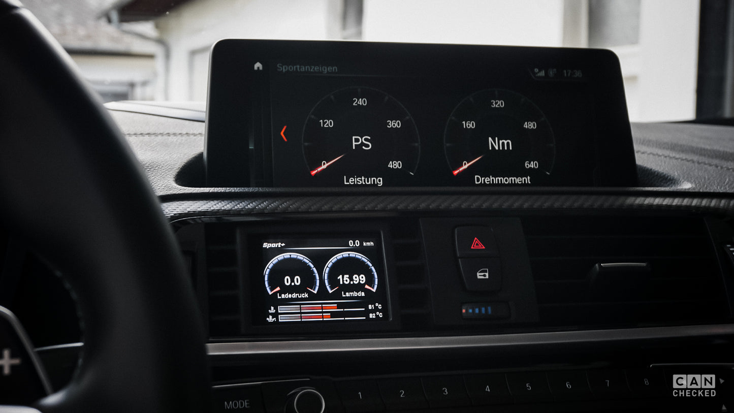 Pantalla Multifunción CANchecked MFD28 GEN2 para BMW F20-F87 2011-2021 - Imagen 4