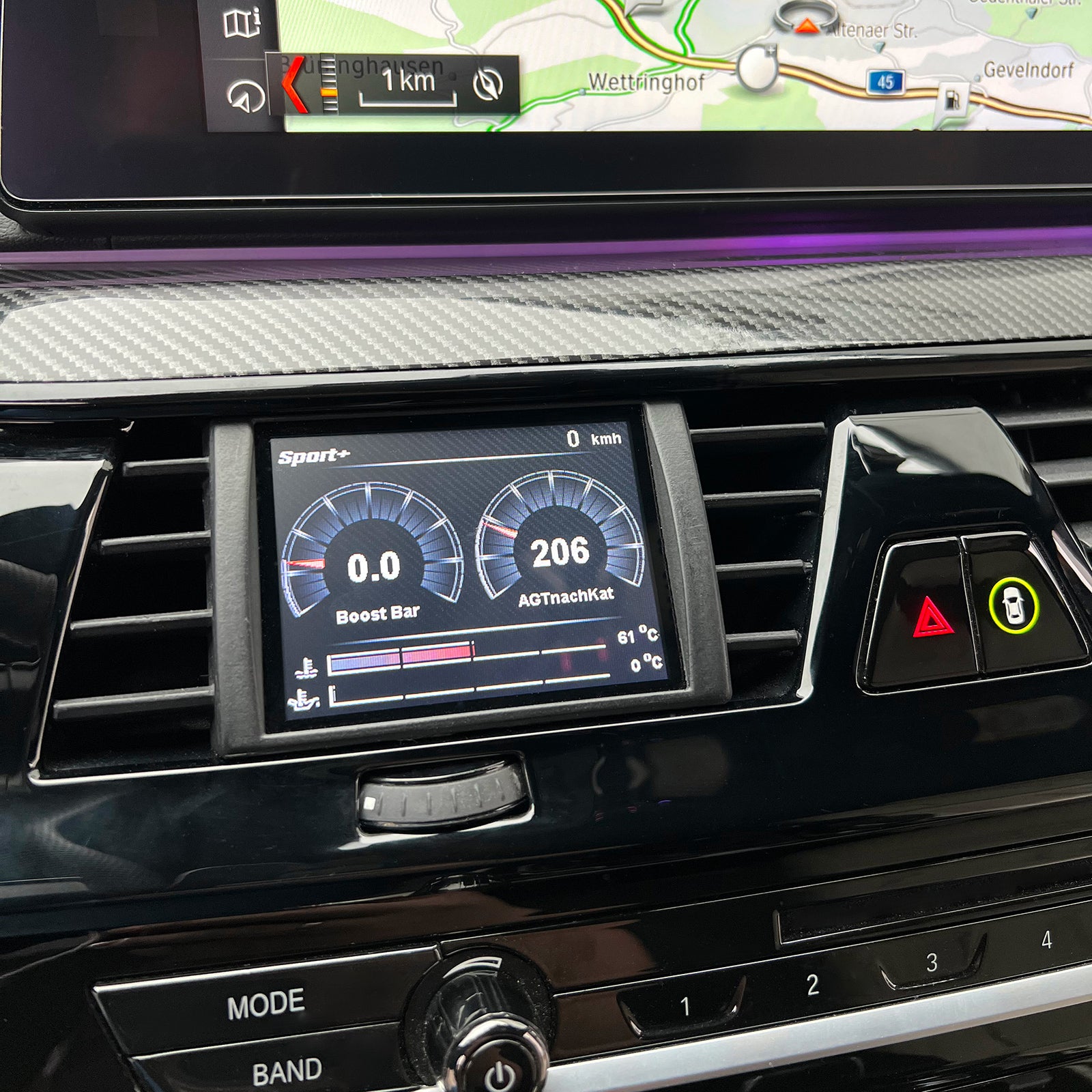 Display CANchecked MFD32 Gen2 Para BMW Serie 5 G3x LHD 2017+