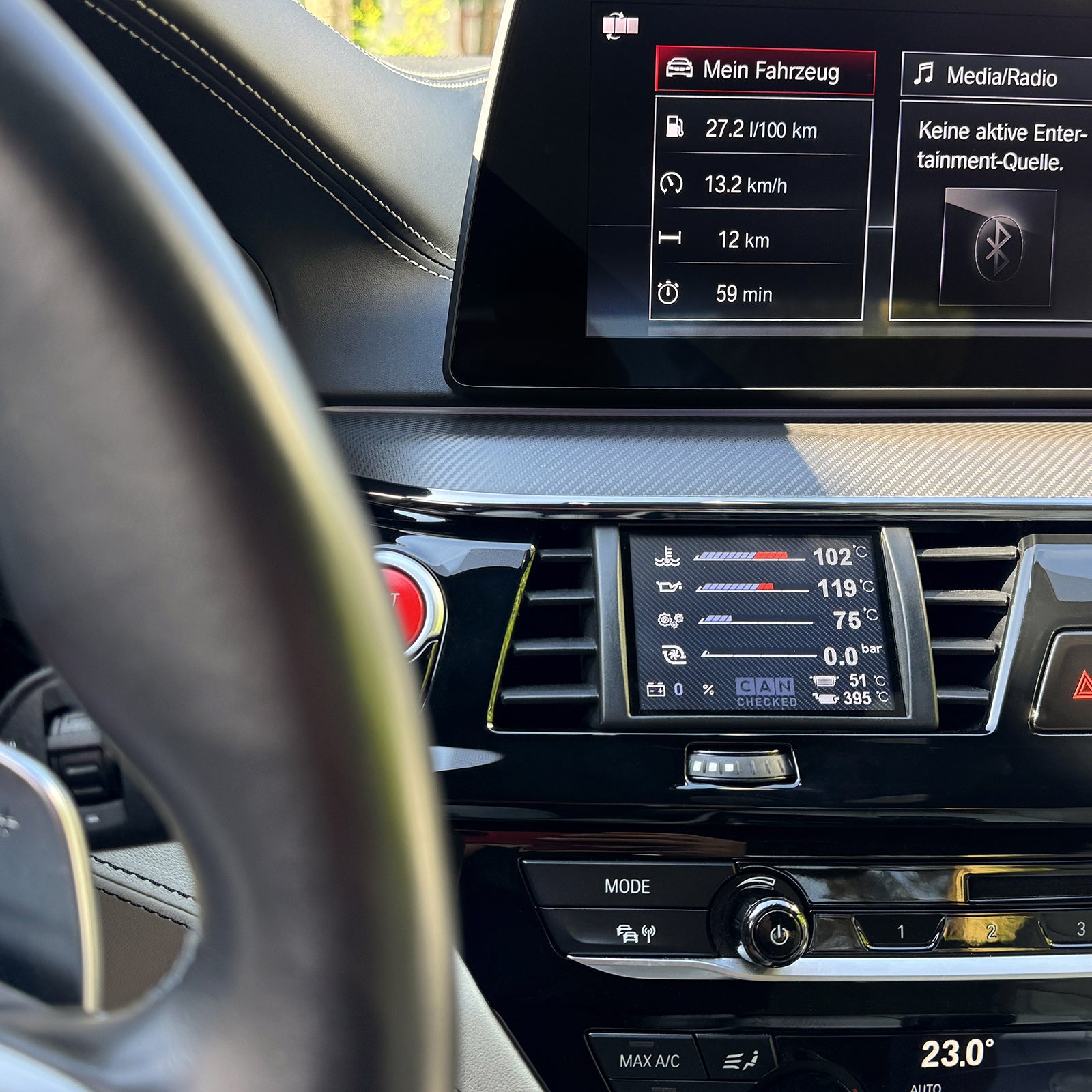 Display CANchecked MFD32 Gen2 Para BMW Serie 5 G3x LHD 2017+ - Imagen 7