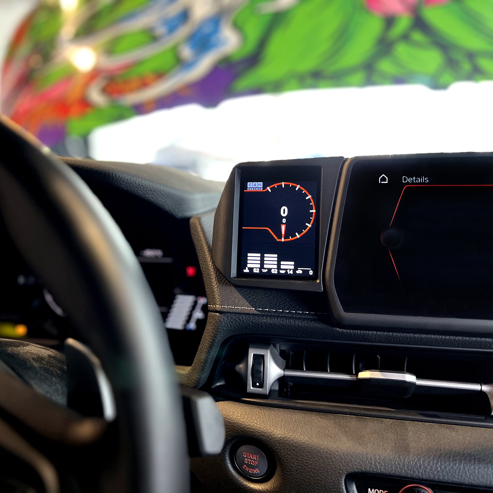 Pantalla Multifunción CANchecked MFD32 GEN2 Toyota Supra A90 A91 GR MK5 LHD - Imagen 2