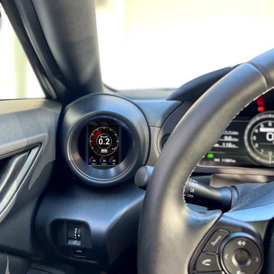 Display CANchecked MFD28 Gen2 Para Toyota Yaris FL MK2 GR86 Subaru BRZ LHD RHD