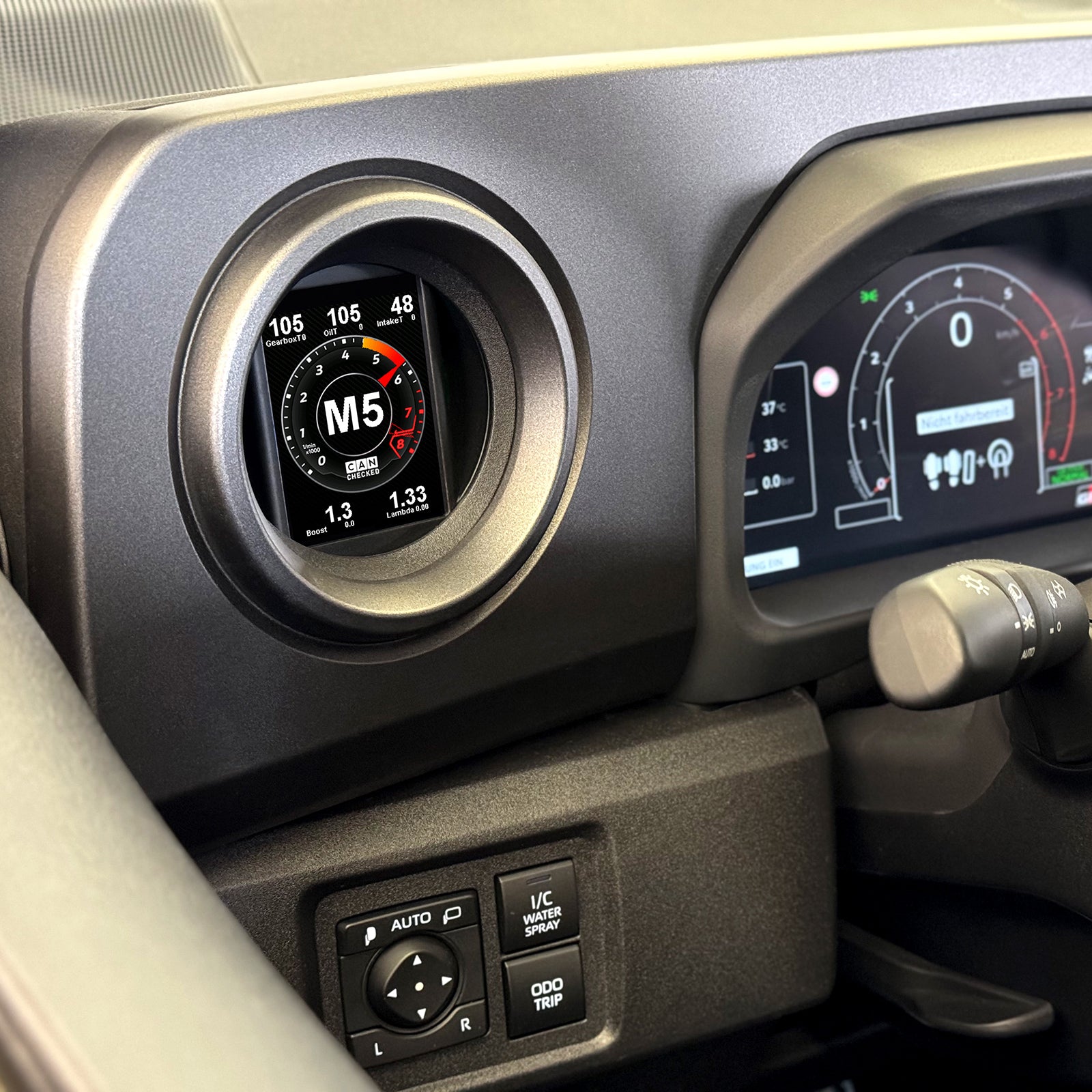 Display CANchecked MFD28 Gen2 Para Toyota Yaris FL MK2 GR86 Subaru BRZ LHD RHD - Imagen 10