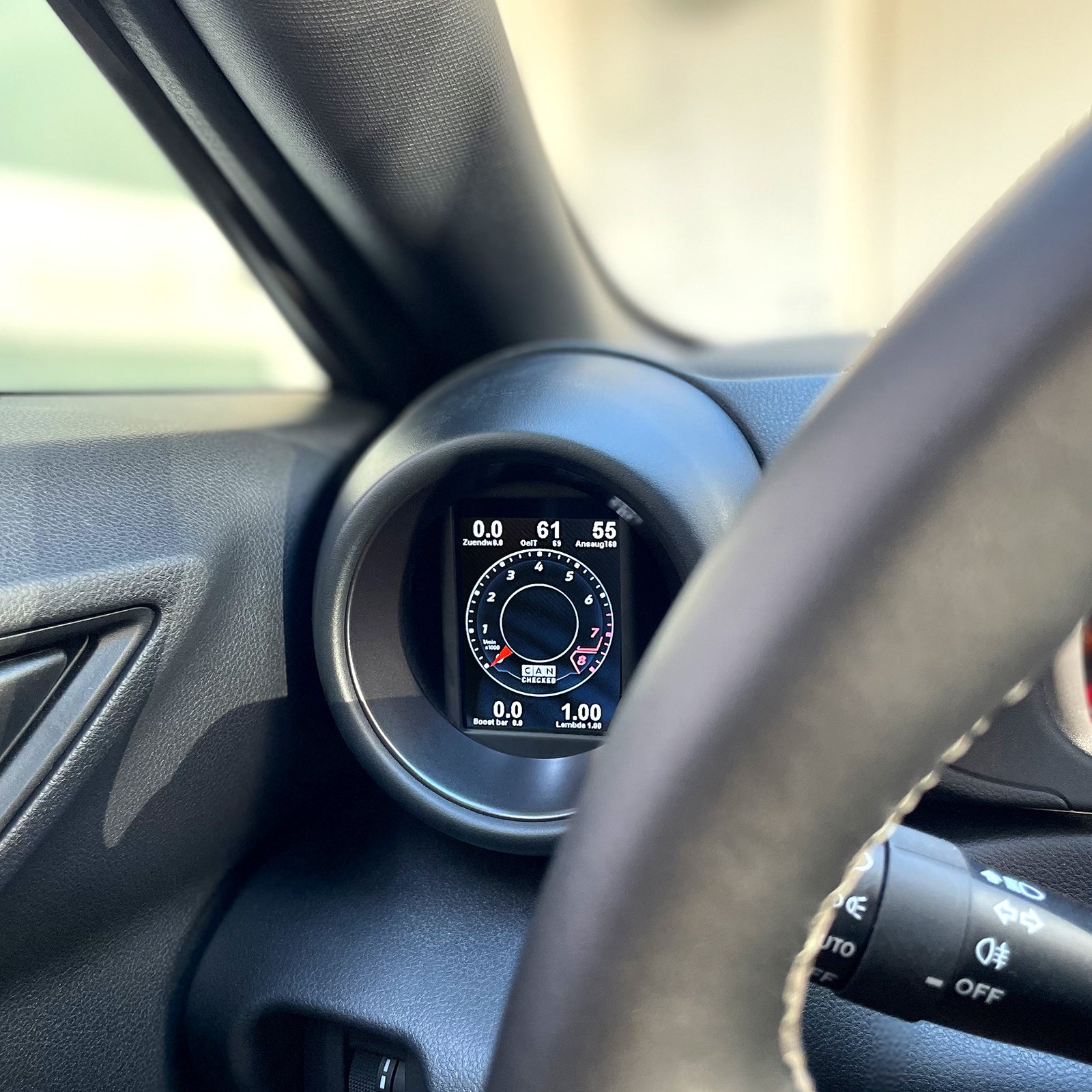 Display CANchecked MFD28 Gen2 Para Toyota Yaris FL MK2 GR86 Subaru BRZ LHD RHD - Imagen 11