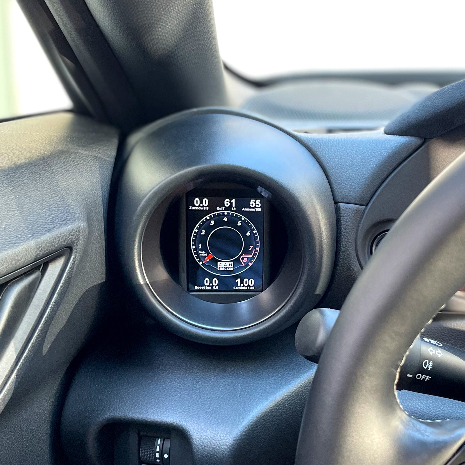 Display CANchecked MFD28 Gen2 Para Toyota Yaris FL MK2 GR86 Subaru BRZ LHD RHD - Imagen 3