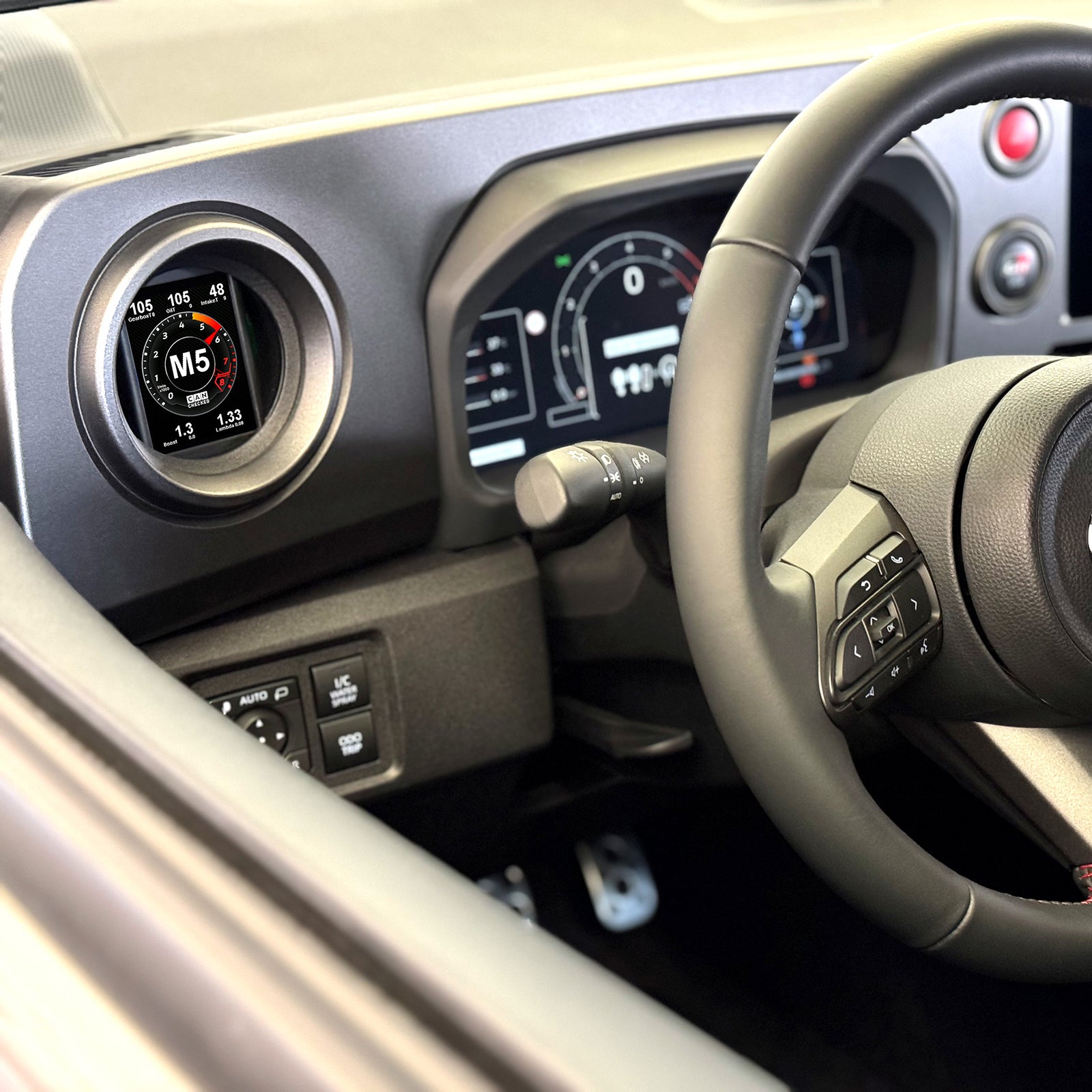 Display CANchecked MFD28 Gen2 Para Toyota Yaris FL MK2 GR86 Subaru BRZ LHD RHD - Imagen 8