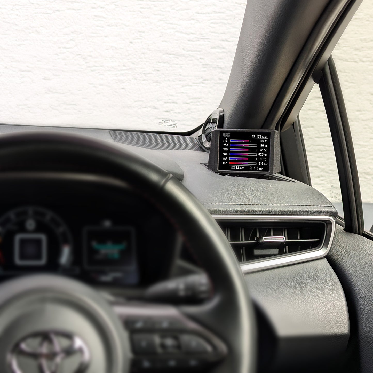 CANchecked MFD28 Gen2 Para Toyota Corolla RHD - Imagen 2
