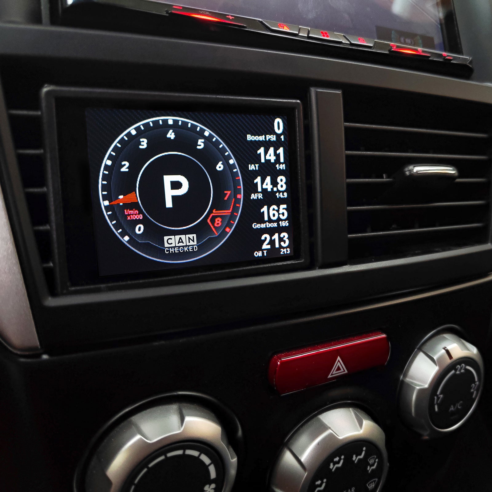 Display CANchecked MFD32 Gen2 para Subaru Impreza GR incl. WRX LHD 2007-2014 - Imagen 4