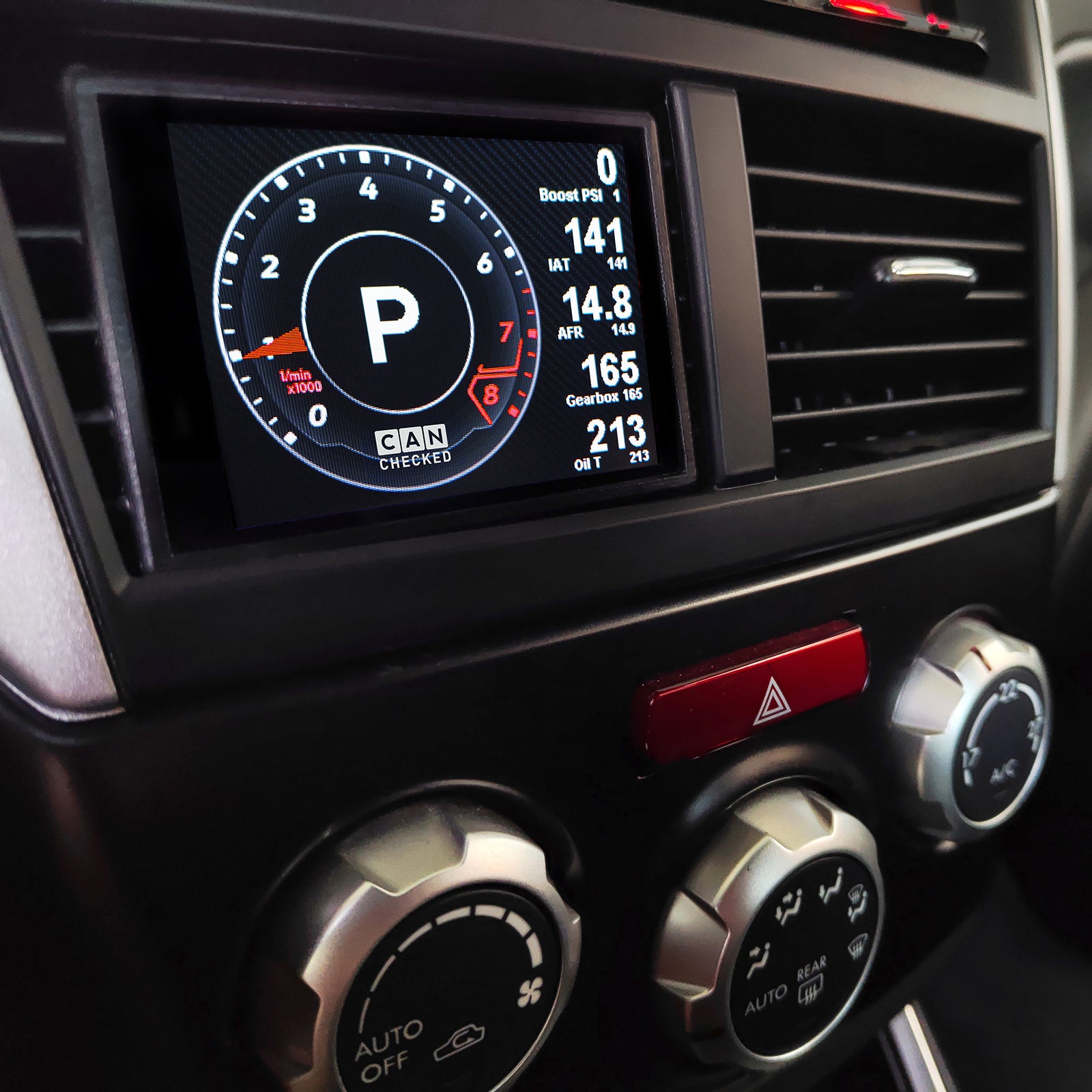 Display CANchecked MFD32 Gen2 para Subaru Impreza GR incl. WRX LHD 2007-2014 - Imagen 6