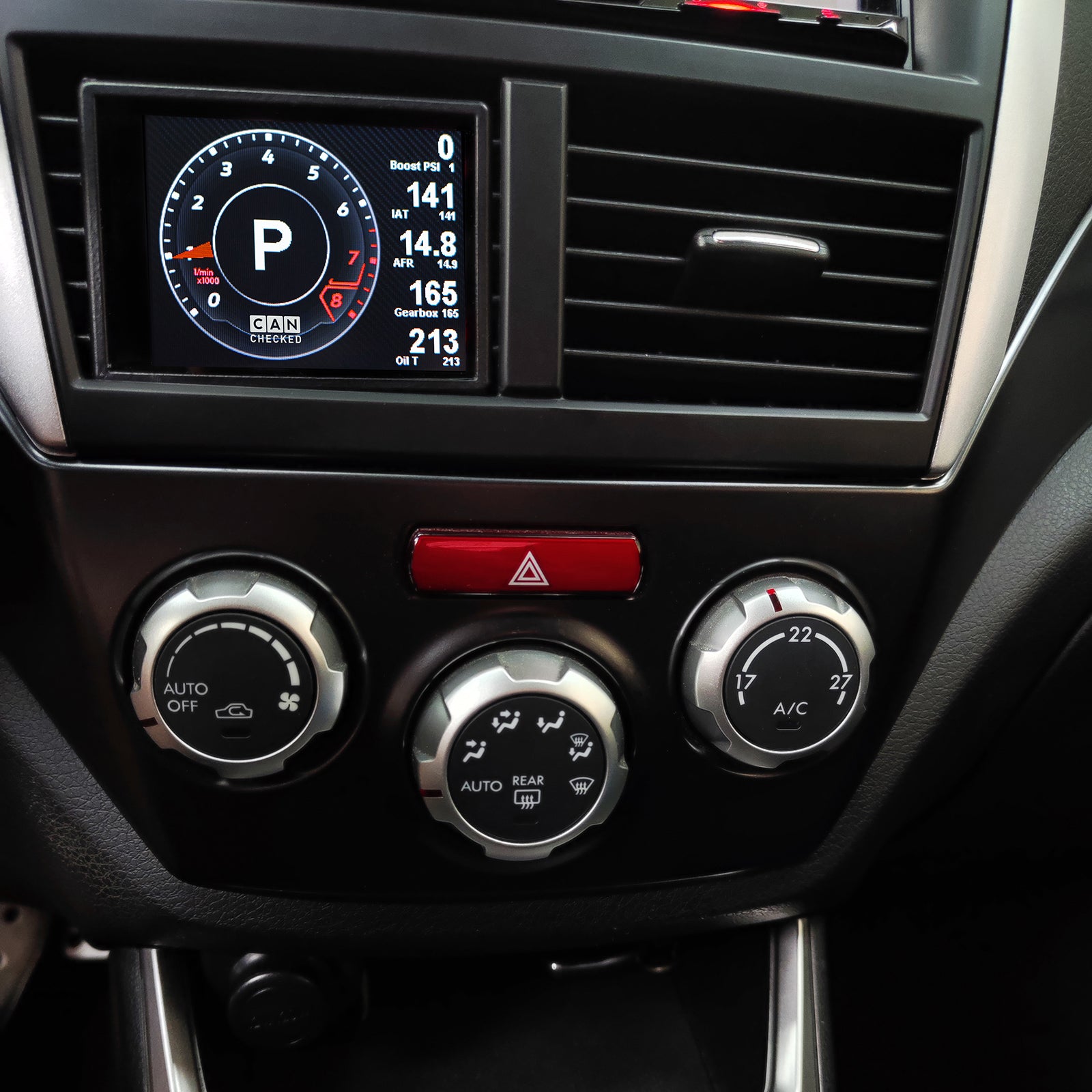 Display CANchecked MFD32 Gen2 para Subaru Impreza GR incl. WRX LHD 2007-2014 - Imagen 5