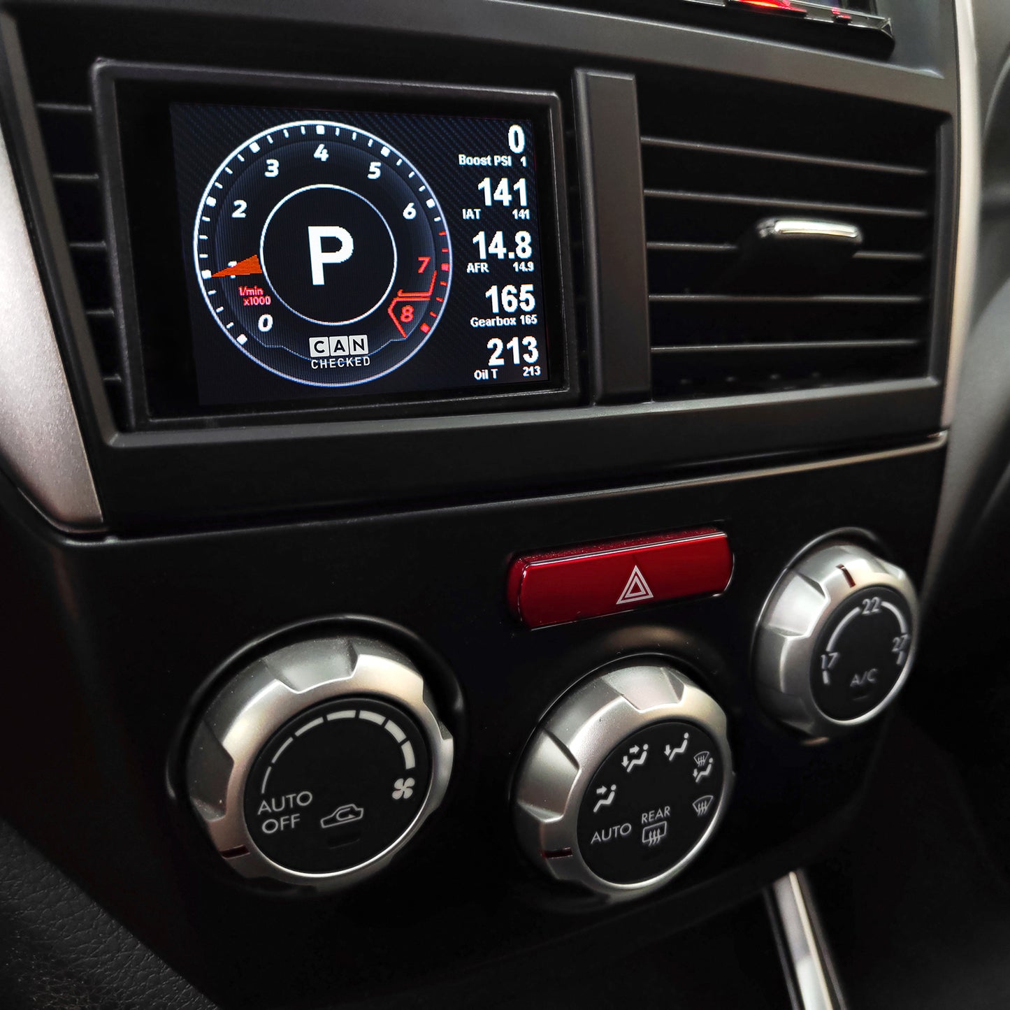 Display CANchecked MFD32 Gen2 para Subaru Impreza GR incl. WRX LHD 2007-2014 - Imagen 2